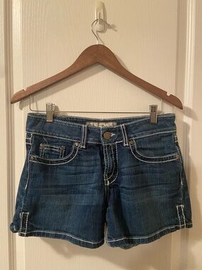Low Rise Jean Shorts